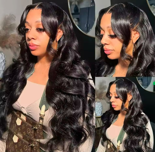 Yah-Water Wave Natural Black HD Wig